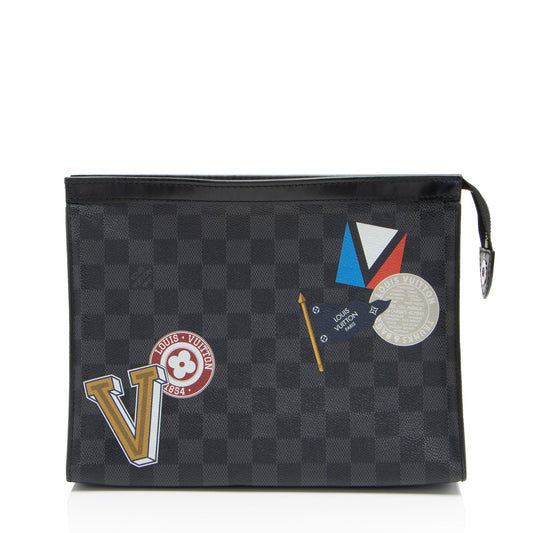 Louis Vuitton Damier Graphite Voyage MM Pochette