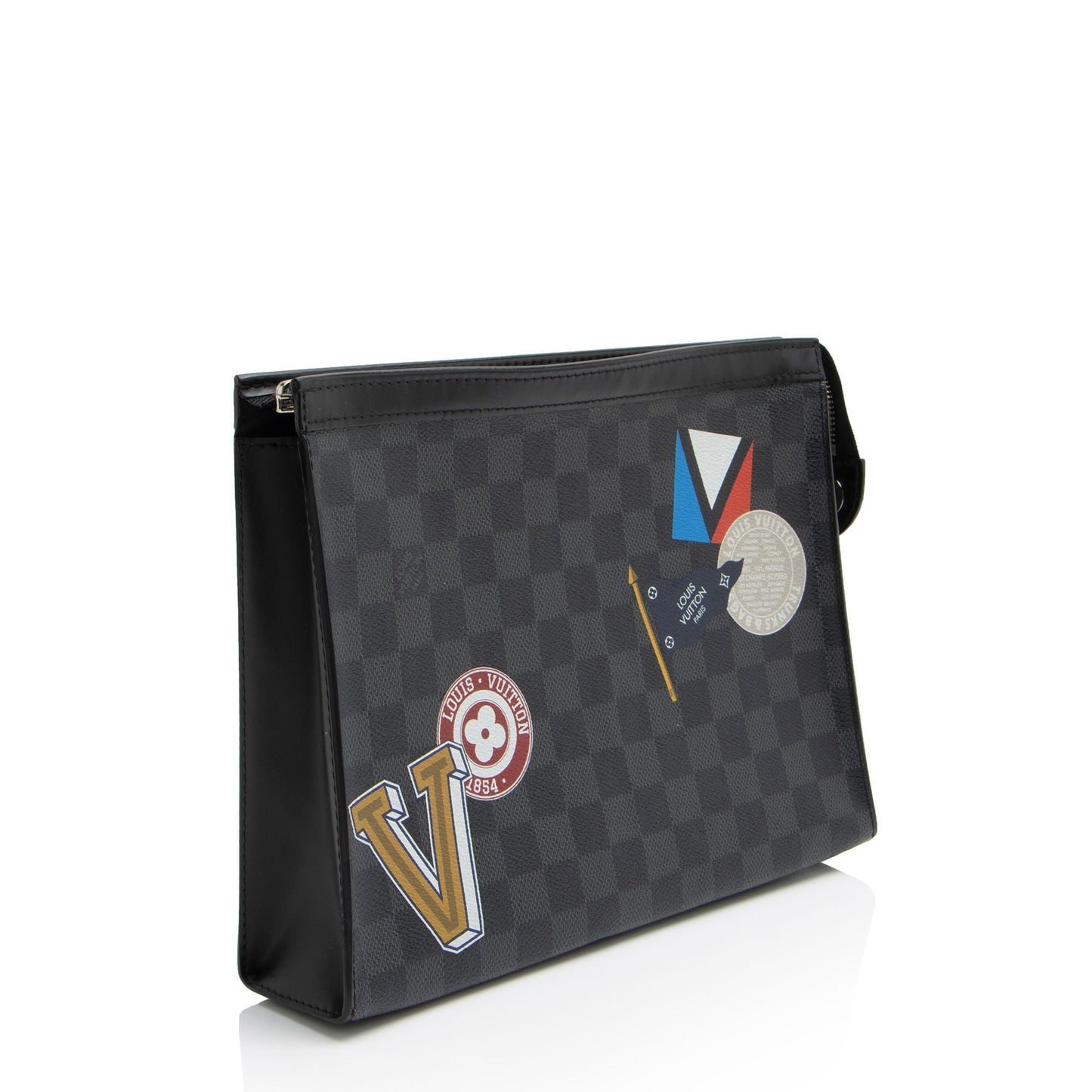 Louis Vuitton Damier Graphite Voyage MM Pochette