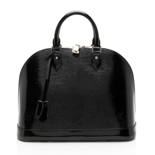 Louis Vuitton Epi Electric Alma MM Satchel