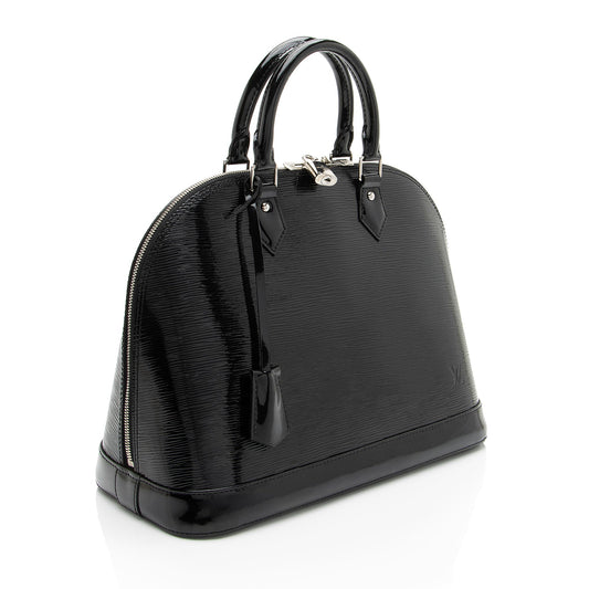 Louis Vuitton Epi Electric Alma MM Satchel