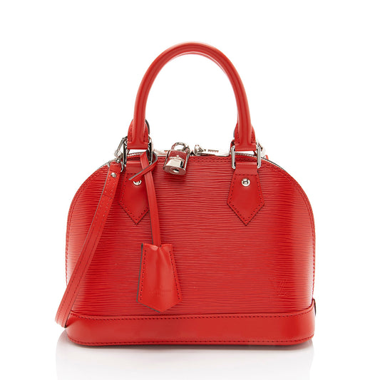 Louis Vuitton Epi Leather Alma BB Satchel