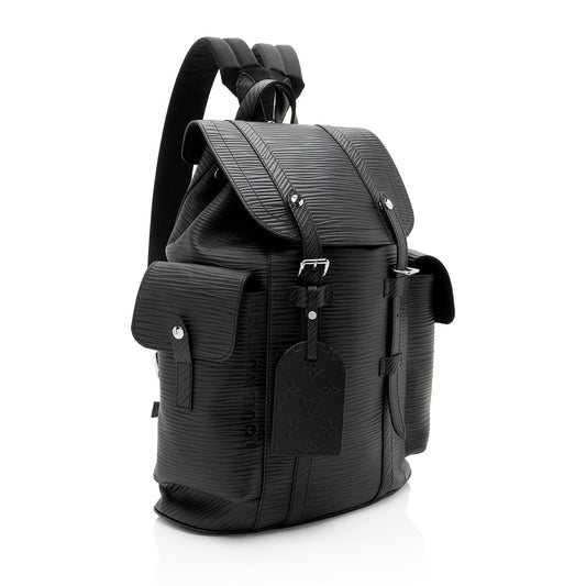Louis Vuitton Epi Leather Christopher MM Backpack