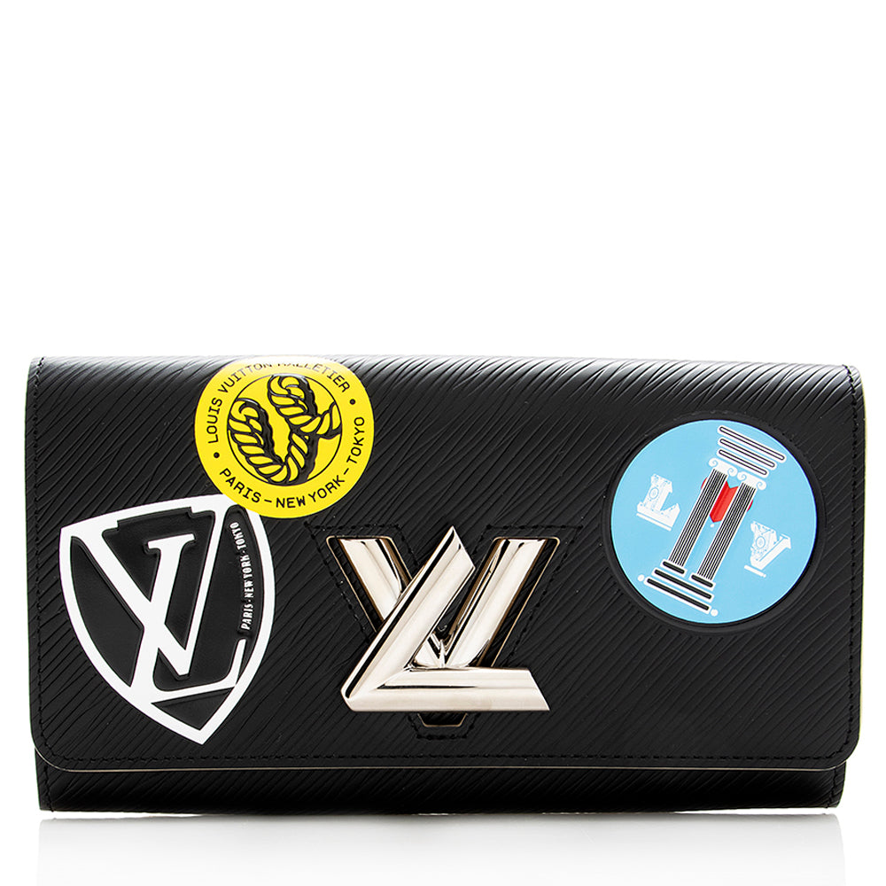 Louis Vuitton Epi Leather World Tour Twist Wallet (SHF-18245)