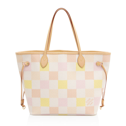 Louis Vuitton Giant Damier Neverfull MM Tote