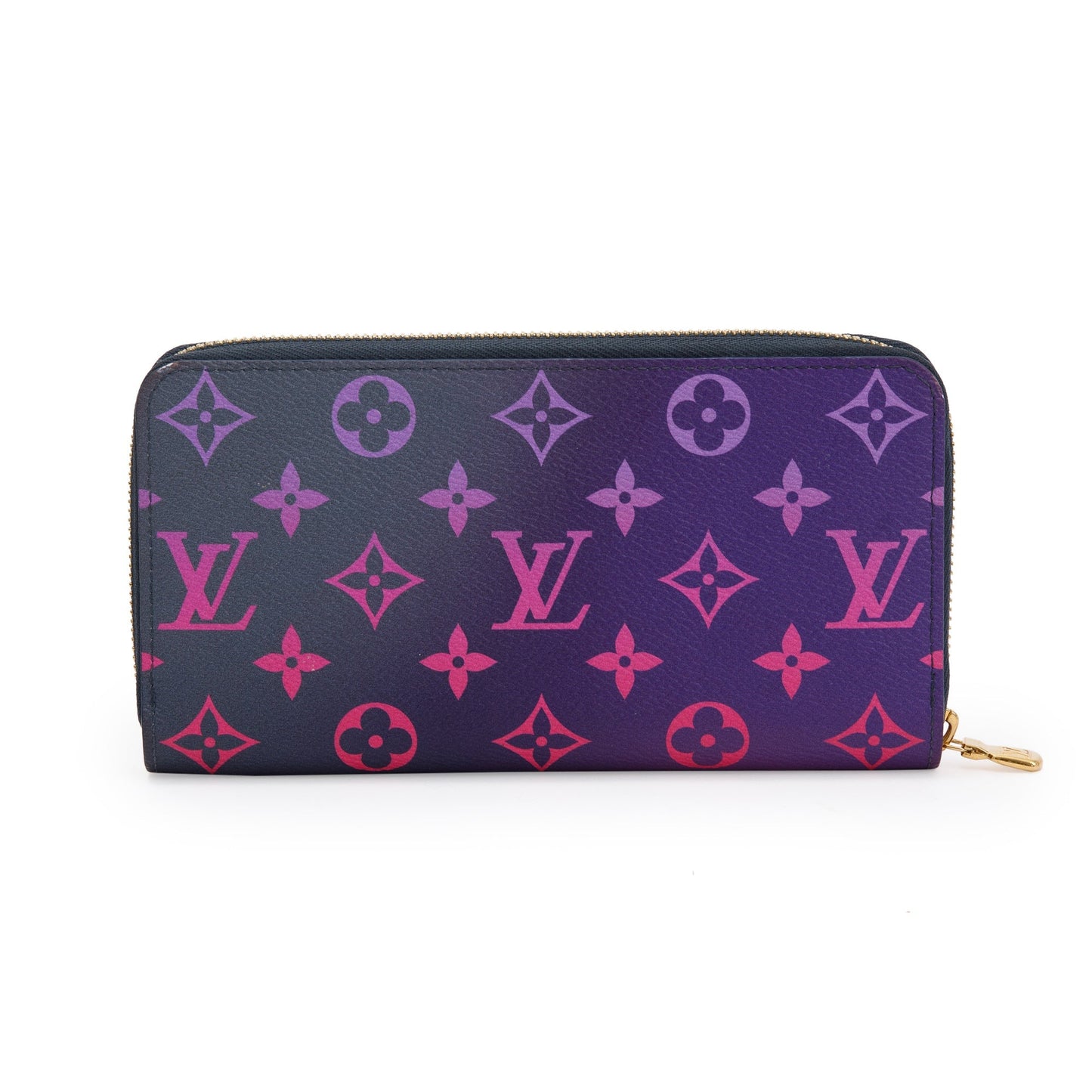 Louis Vuitton Giant Midnight Fuchsia Monogram Spring in the City Zippy Wallet