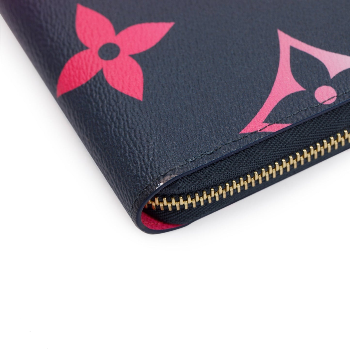 Louis Vuitton Giant Midnight Fuchsia Monogram Spring in the City Zippy Wallet