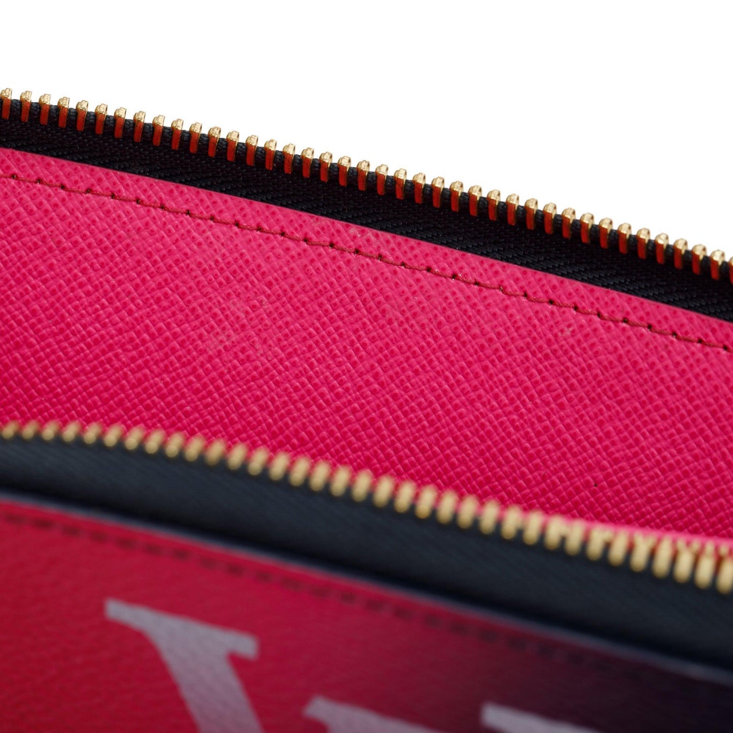Louis Vuitton Giant Midnight Fuchsia Monogram Spring in the City Zippy Wallet
