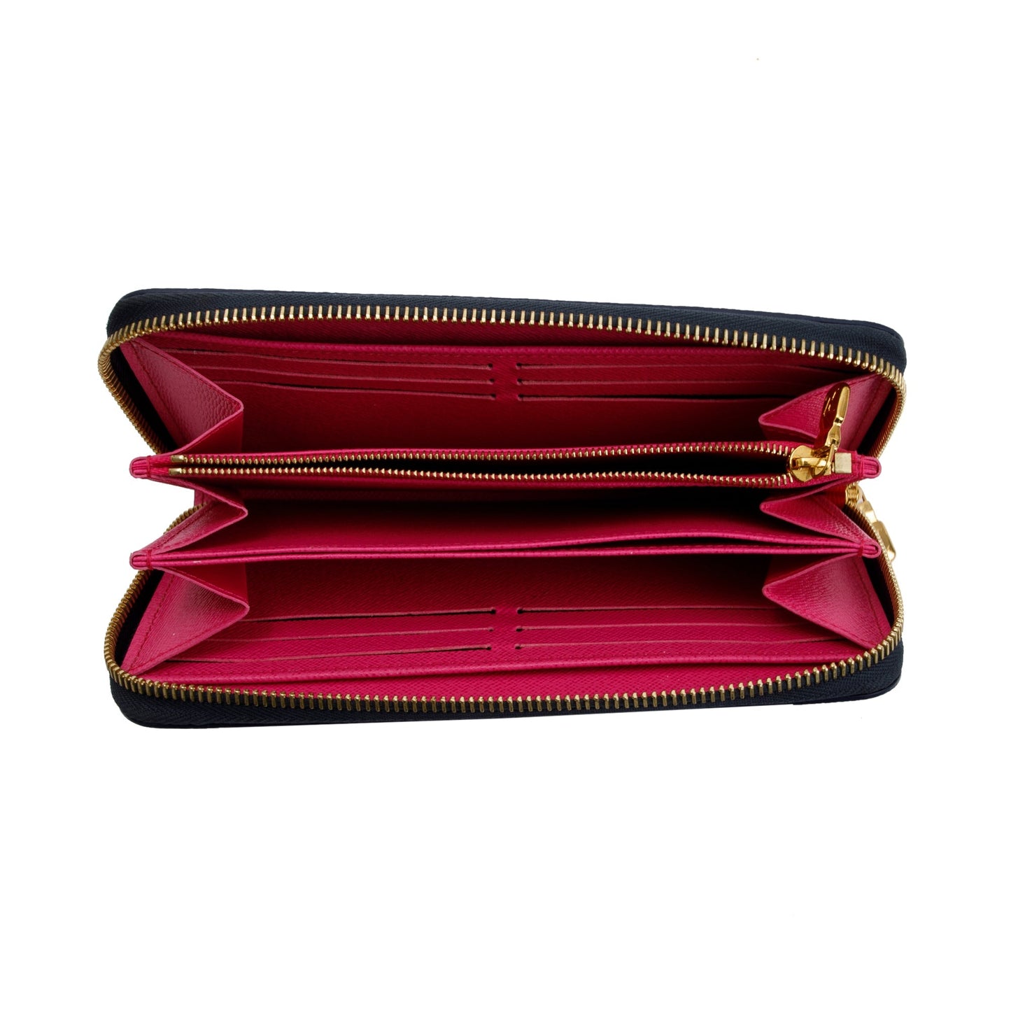 Louis Vuitton Giant Midnight Fuchsia Monogram Spring in the City Zippy Wallet