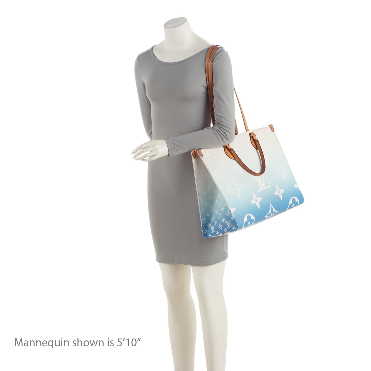 Louis Vuitton Giant Monogram Canvas By The Pool Onthego GM Tote (SHF-UOlul9)