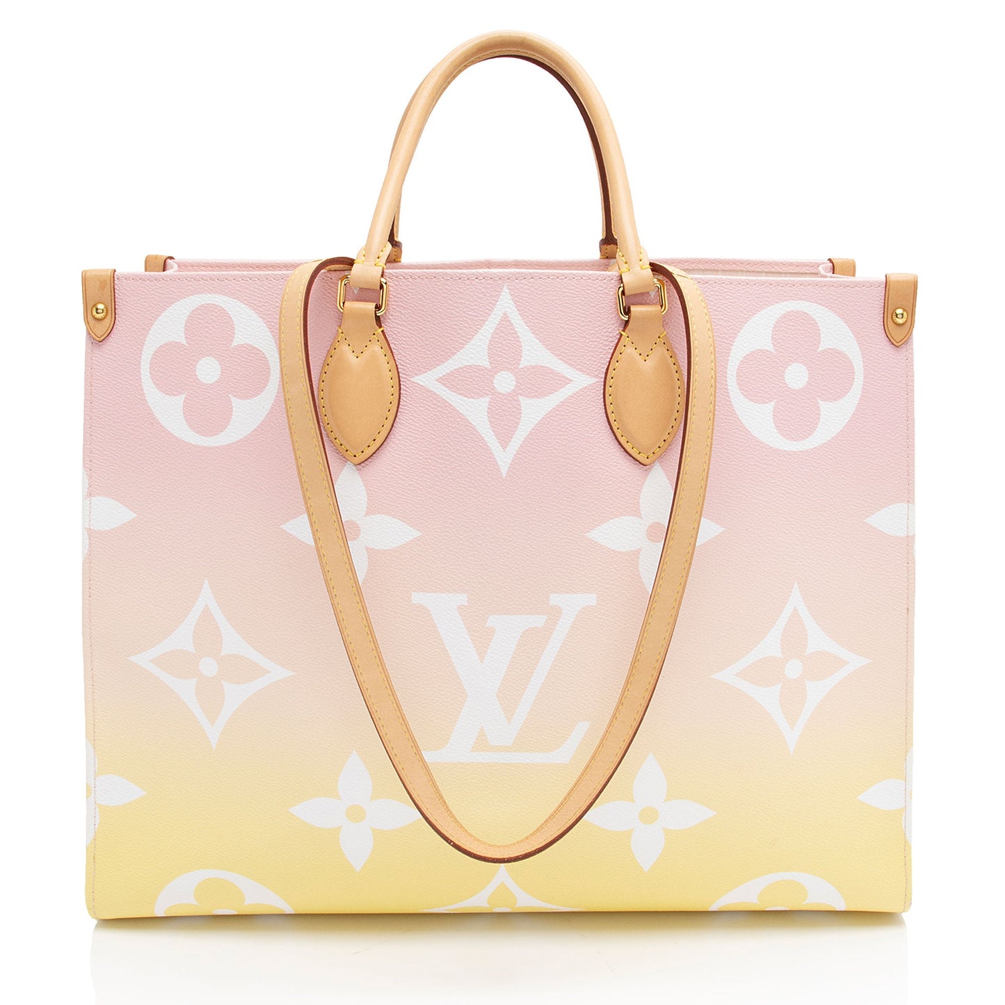 Louis Vuitton Giant Monogram Canvas By The Pool Onthego GM Tote (SHF-GW7dzi)