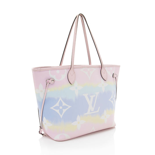 Louis Vuitton Giant Monogram Canvas Escale Neverfull MM Tote