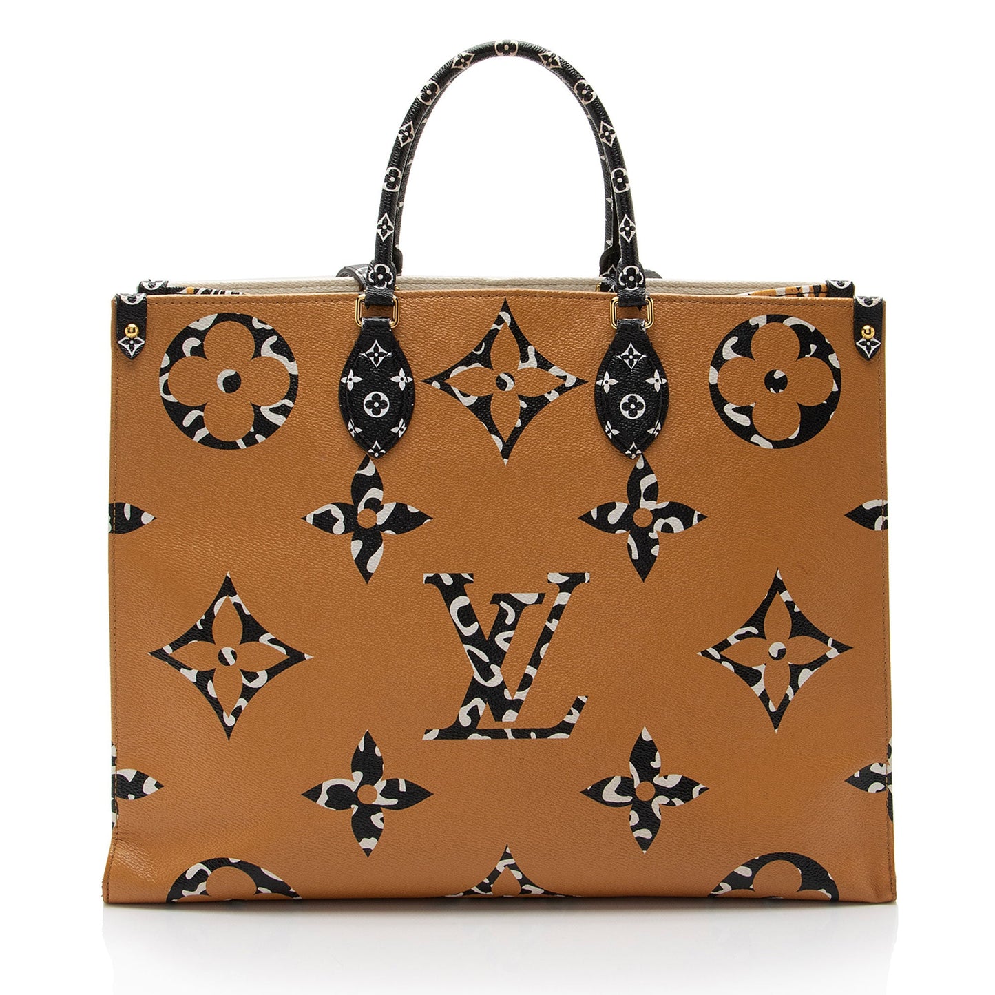 Louis Vuitton Giant Monogram Canvas Jungle Onthego GM Tote (SHF-MrFGqD)