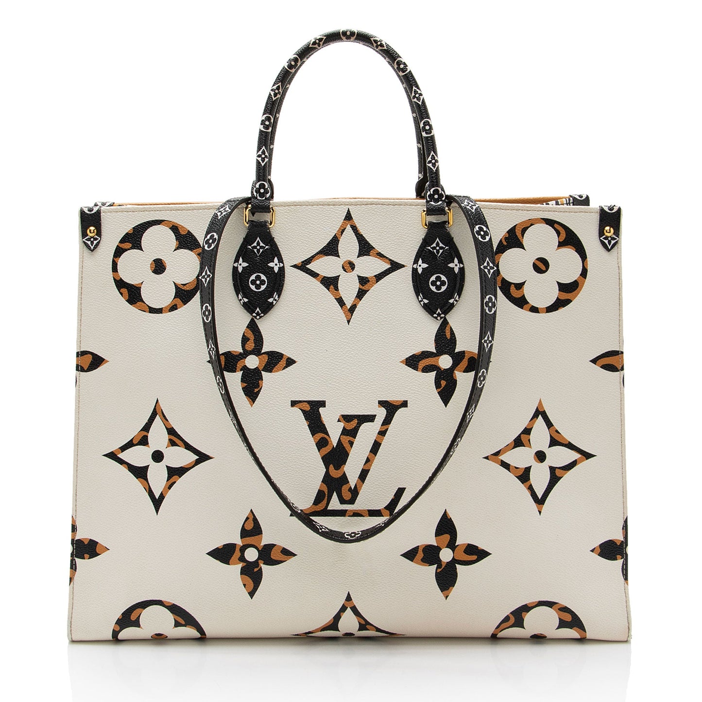 Louis Vuitton Giant Monogram Canvas Jungle Onthego GM Tote (SHF-MrFGqD)