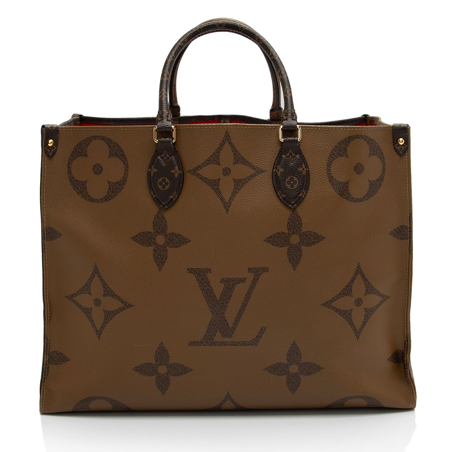 Louis Vuitton Giant Monogram Canvas Onthego GM Tote (SHF-8lUZpc)