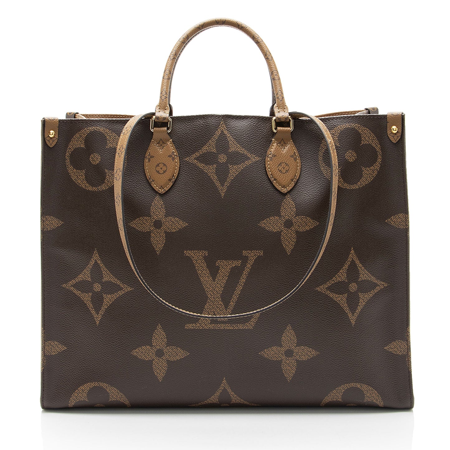 Louis Vuitton Giant Monogram Canvas Onthego GM Tote (SHF-KQAFwx)