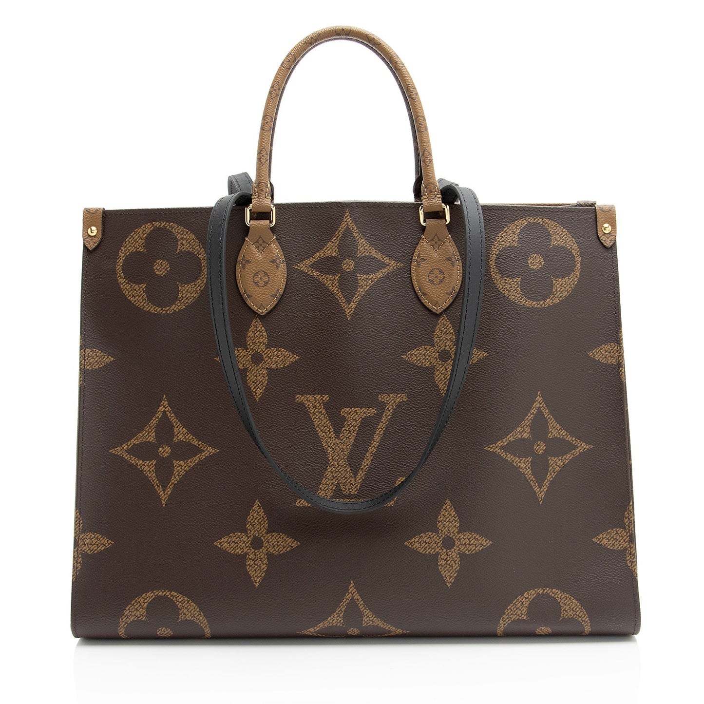 Louis Vuitton Giant Monogram Canvas Onthego GM Tote (SHF-cgdhIs)