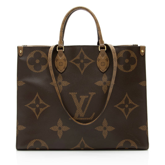 Louis Vuitton Giant Monogram Canvas Onthego GM Tote