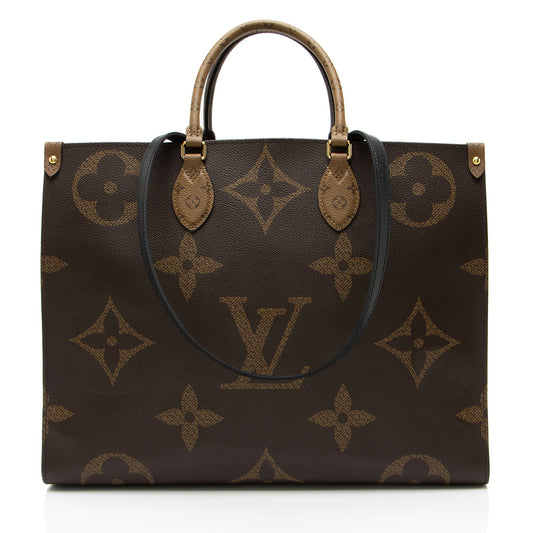 Louis Vuitton Giant Monogram Canvas Onthego GM Tote