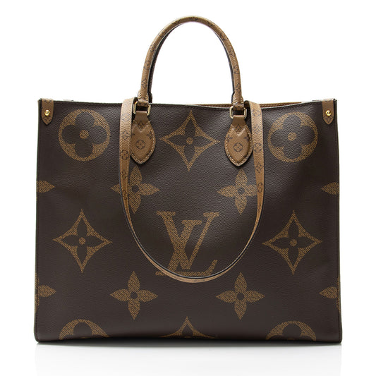Louis Vuitton Giant Monogram Canvas Onthego GM Tote