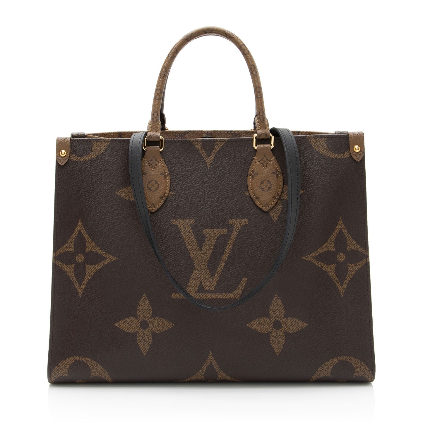 Louis Vuitton Giant Monogram Canvas Onthego MM Tote (SHF-fOILTP)
