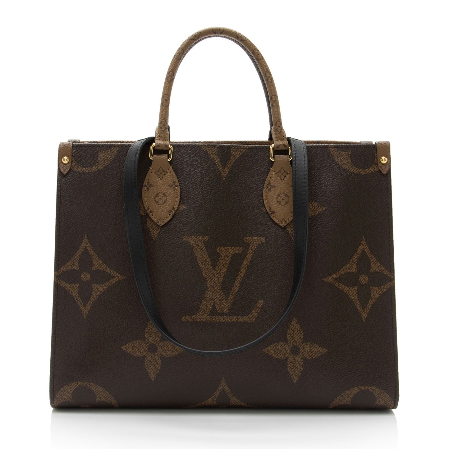 Louis Vuitton Giant Monogram Canvas Onthego MM Tote (SHF-tL87g4)