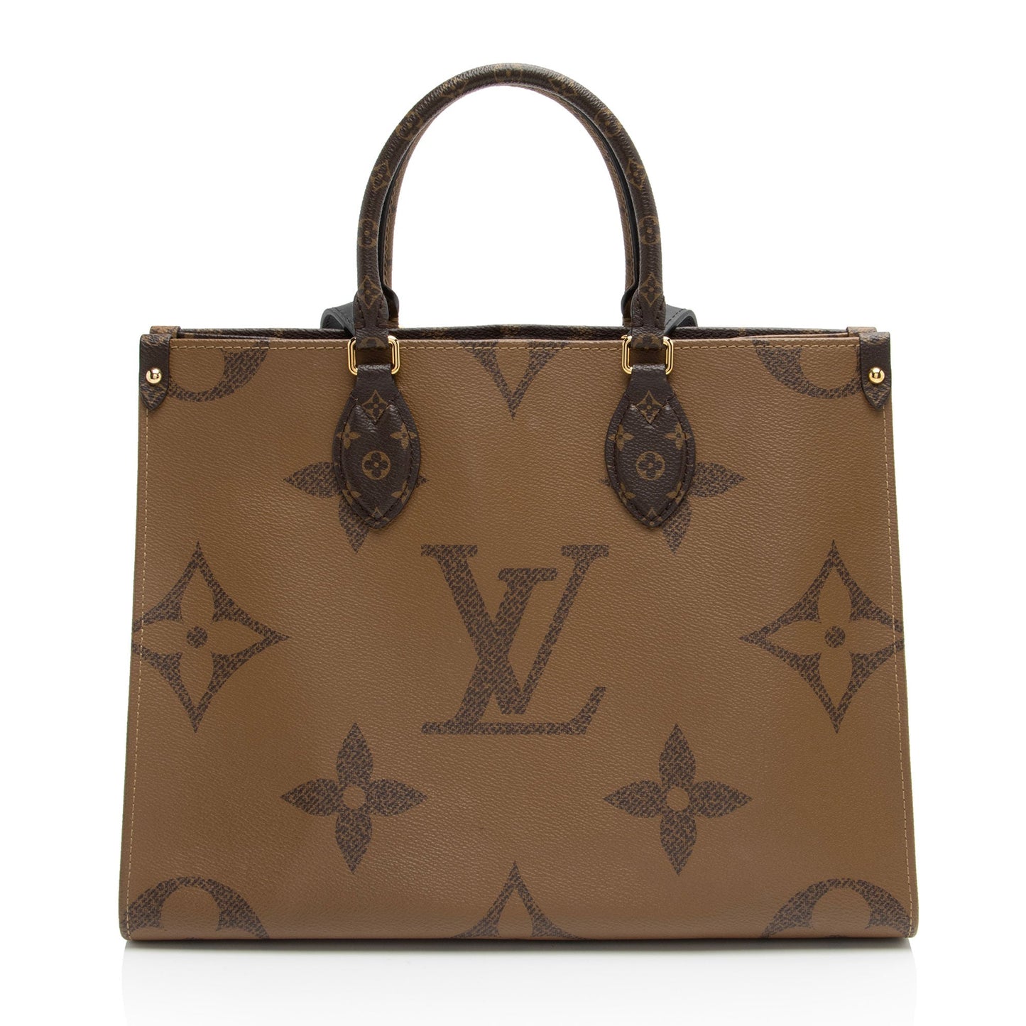 Louis Vuitton Giant Monogram Canvas Onthego MM Tote (SHF-kysayi)