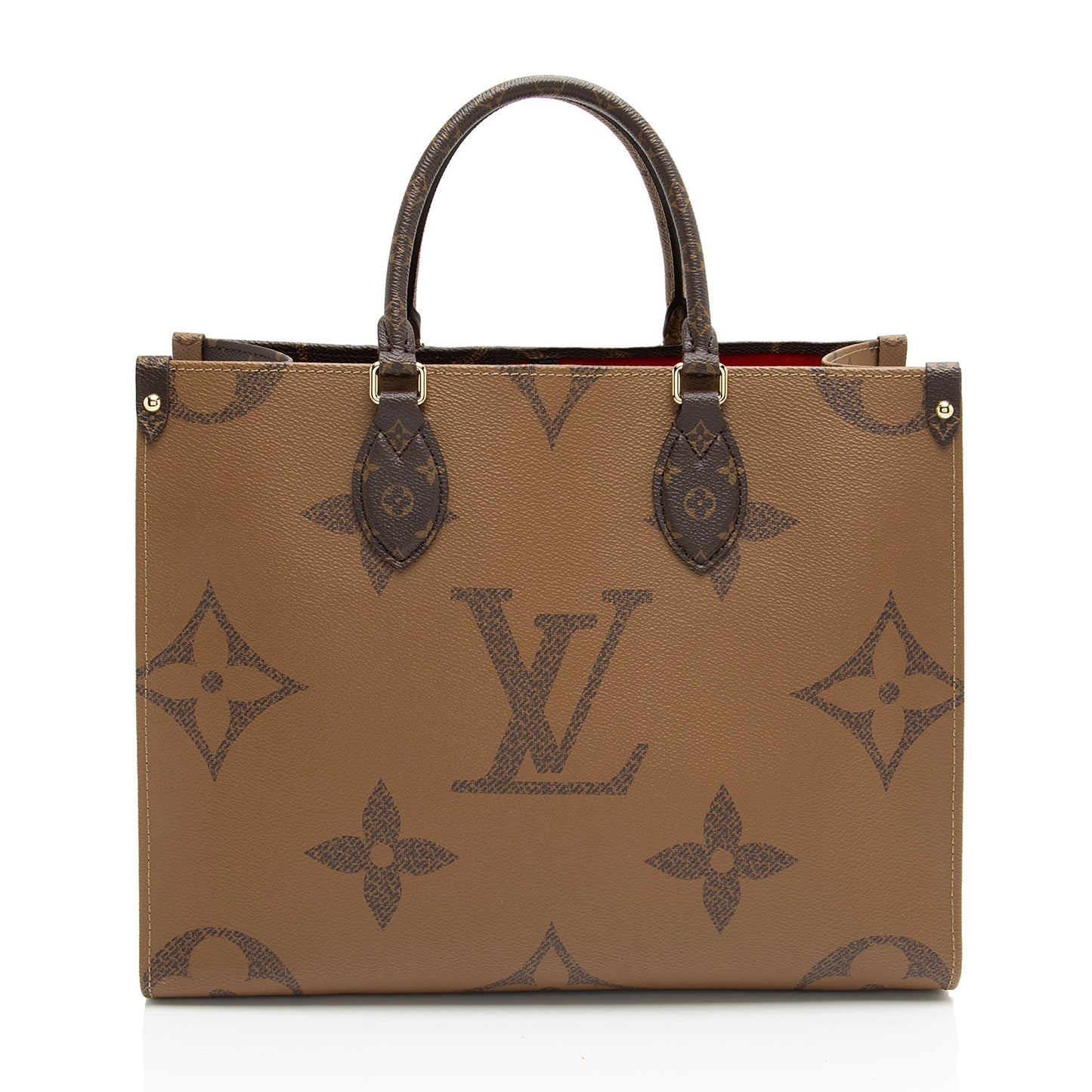 Louis Vuitton Giant Monogram Canvas Onthego MM Tote (SHF-CIYP1M)