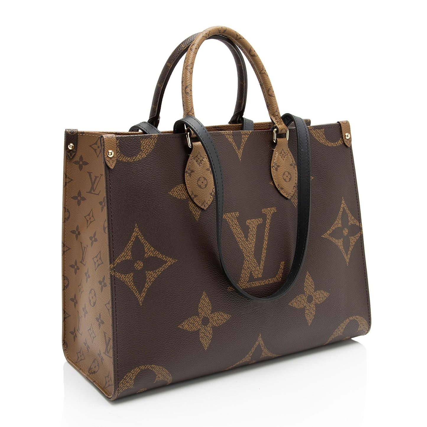 Louis Vuitton Giant Monogram Canvas Onthego MM Tote (SHF-CIYP1M)