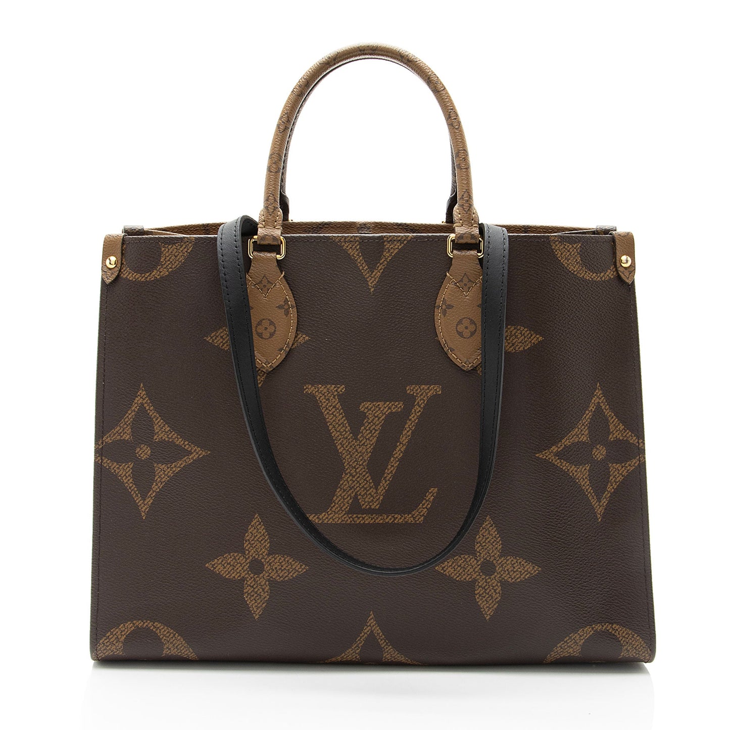 Louis Vuitton Giant Monogram Canvas Onthego MM Tote (SHF-OPM7Zk)