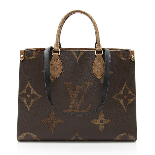 Louis Vuitton Giant Monogram Canvas Onthego MM Tote