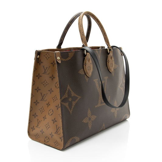 Louis Vuitton Giant Monogram Canvas Onthego MM Tote