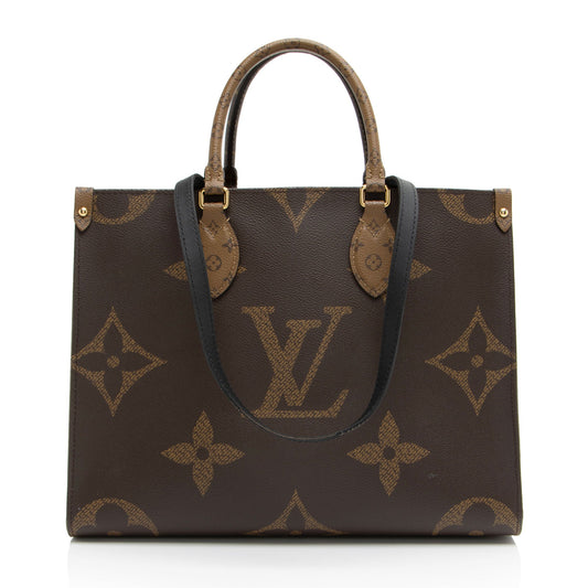 Louis Vuitton Giant Monogram Canvas Onthego MM Tote