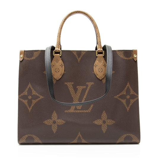 Louis Vuitton Giant Monogram Canvas Onthego MM Tote