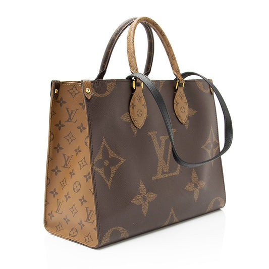 Louis Vuitton Giant Monogram Canvas Onthego MM Tote