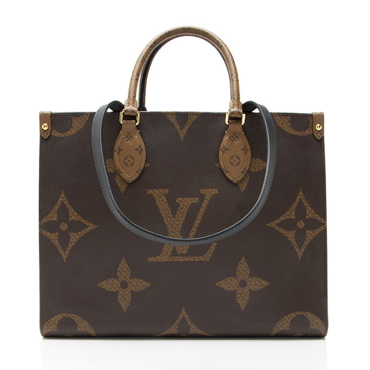Louis Vuitton Giant Monogram Canvas Onthego MM Tote