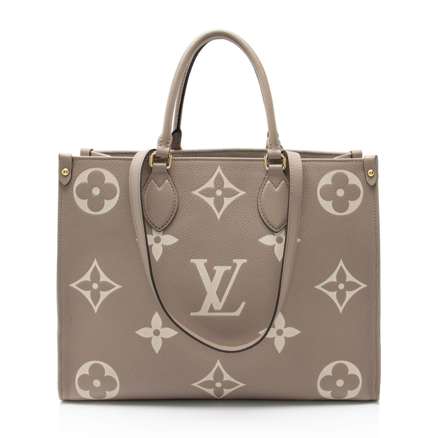 Louis Vuitton Giant Monogram Empreinte Bicolor Onthego MM Tote