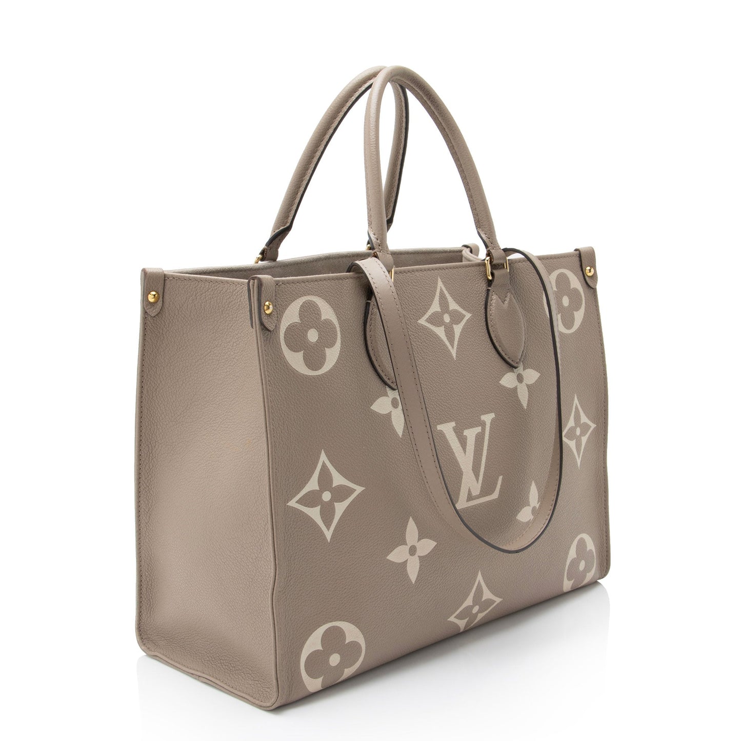Louis Vuitton Giant Monogram Empreinte Bicolor Onthego MM Tote