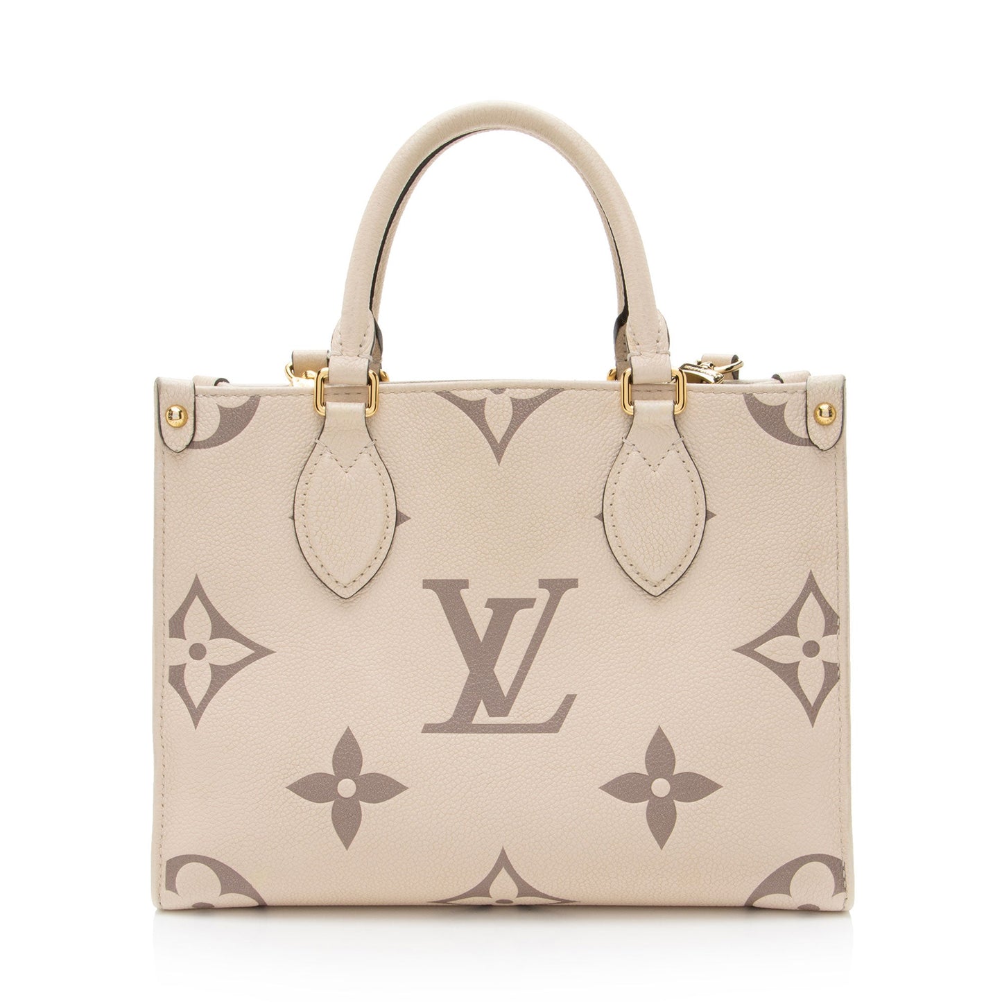 Louis Vuitton Giant Monogram Empreinte Bicolor Onthego PM Tote