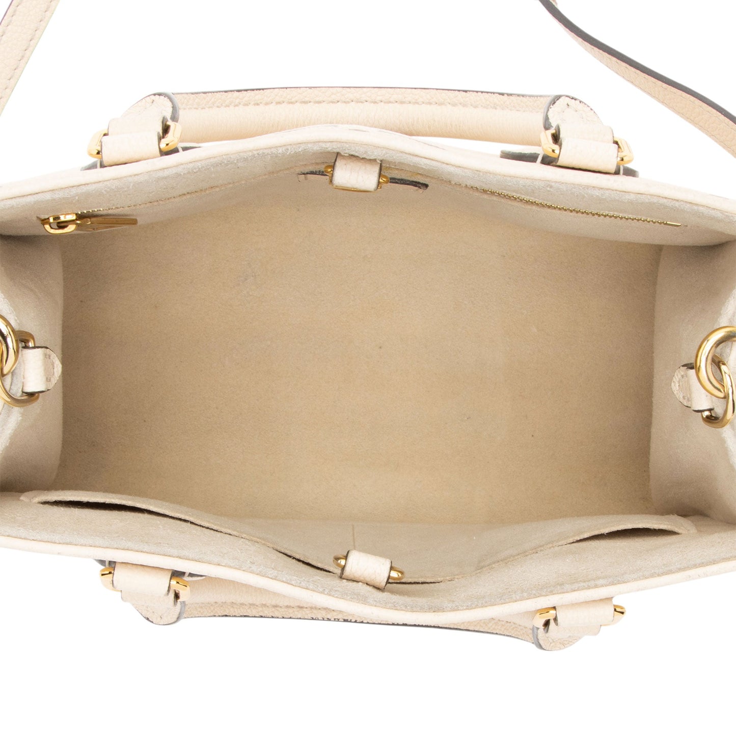 Louis Vuitton Giant Monogram Empreinte Bicolor Onthego PM Tote