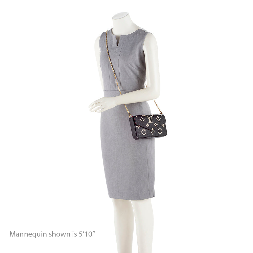 Louis Vuitton Giant Monogram Empreinte Felicie Pochette (SHF-F9C8RA)