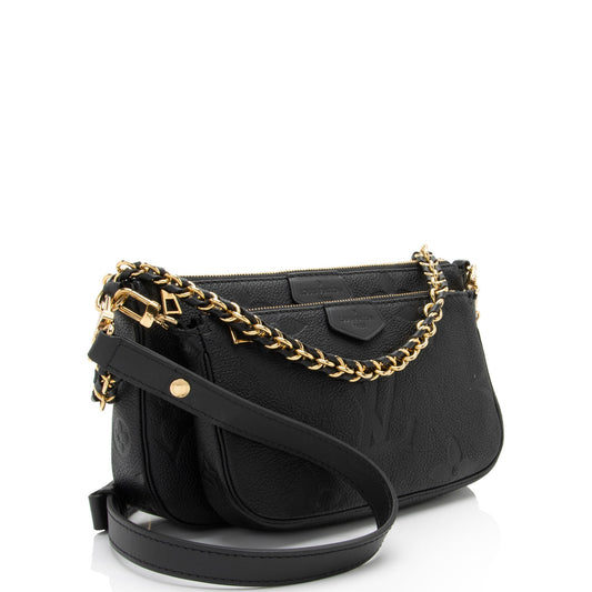 Louis Vuitton Giant Monogram Empreinte Multi-Pochette Accessoires (SHF-sKRR92)