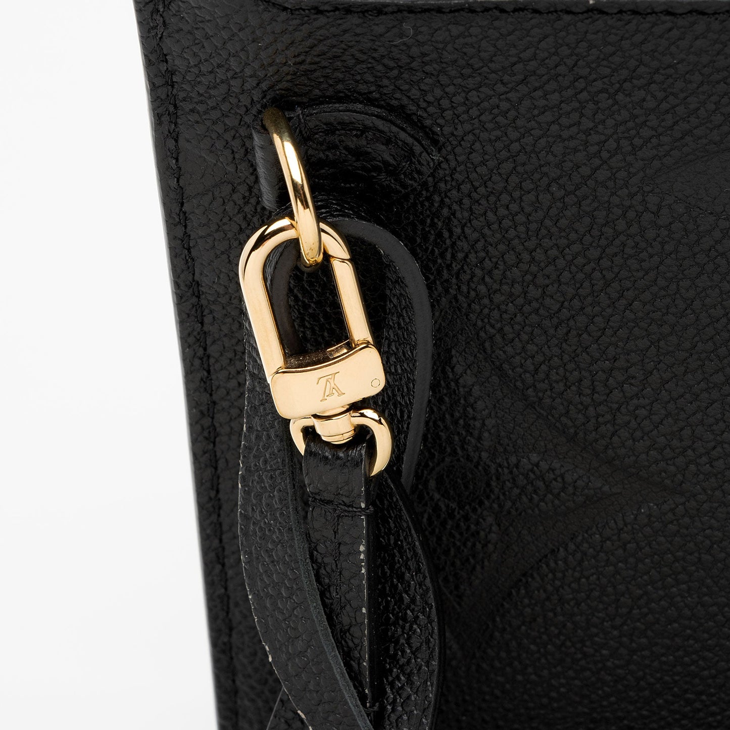 Louis Vuitton Giant Monogram Empreinte Neverfull MM Pochette (SHF-HFLcCt)