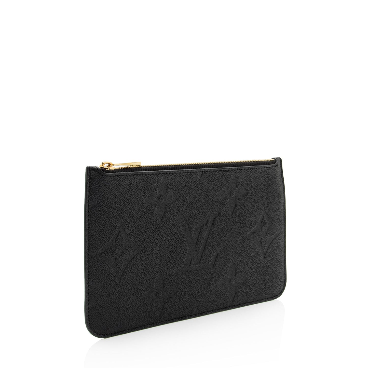 Louis Vuitton Giant Monogram Empreinte Neverfull MM Pochette (SHF-HFLcCt)