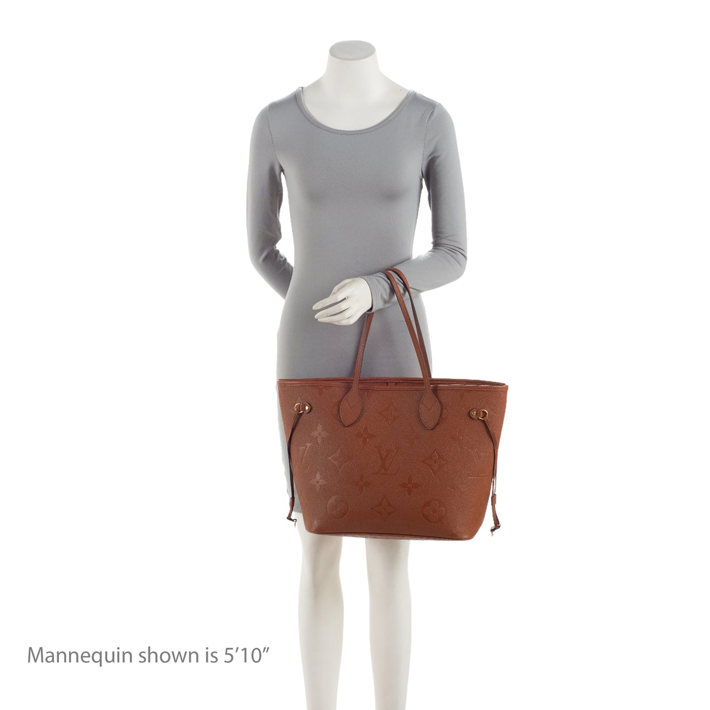 Louis Vuitton Giant Monogram Empreinte Neverfull MM Tote