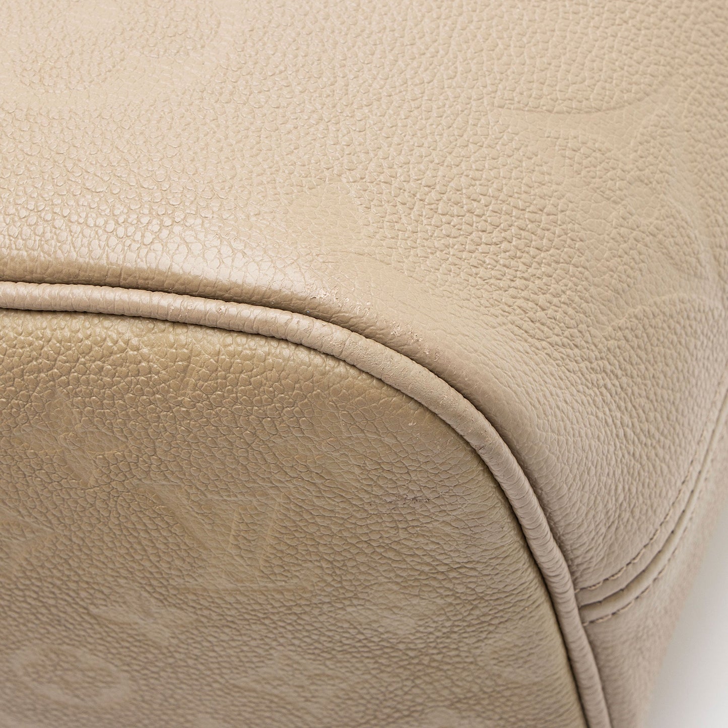 Louis Vuitton Giant Monogram Empreinte Neverfull MM Tote
