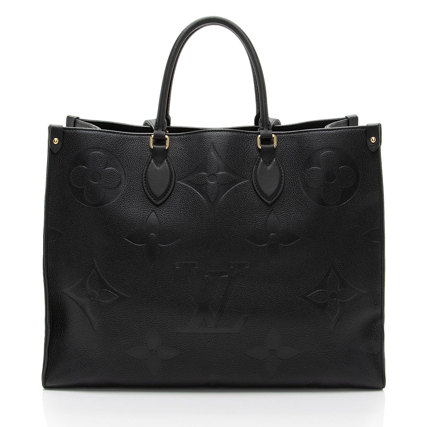 Louis Vuitton Giant Monogram Empreinte Onthego GM Tote (SHF-Lgb7yG)