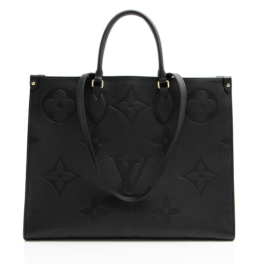 Louis Vuitton Giant Monogram Empreinte Onthego GM Tote