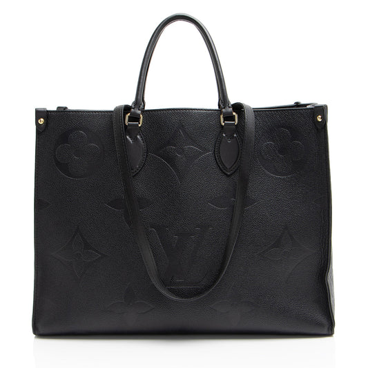 Louis Vuitton Giant Monogram Empreinte Onthego GM Tote