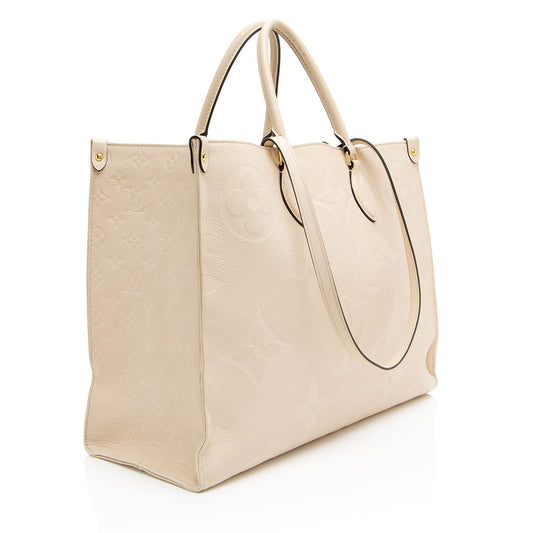 Louis Vuitton Giant Monogram Empreinte Onthego GM Tote
