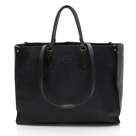 Louis Vuitton Giant Monogram Empreinte Onthego GM Tote